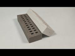 Pure White Multi Holes Perforated Clay Bricks Anti - Freeze 35% Void Ratio