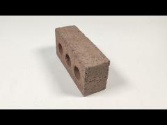 Construction Building Materials Common Clay Bricks Sandblast Face With 3 Holes