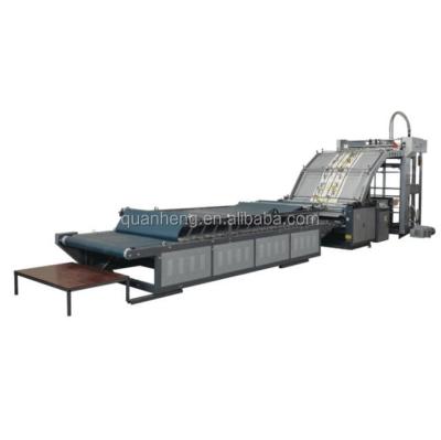 China Model 1450 Automatic Apparel Cardboard Flute Laminator Machine QH-A for sale