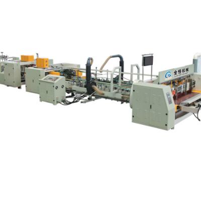 China machinery & QHAFG-2200 material folder gluer/automatic high speed glue machine/automatic gluing machine for sale