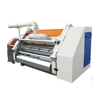 China Food Carton Single Facer Fingerless Corrugated Bunch Machine for sale