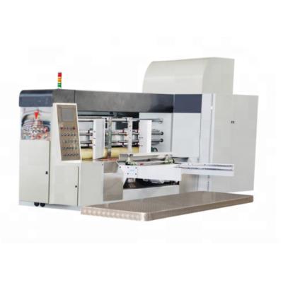 China machinery & Hardware GYKM180 Series 1200 flexo printer slotter and die-cutter high speed box making machine for sale