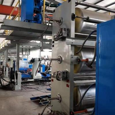 China machinery & 1800-5ply Material Used Corrugated Cardboard Production Line / Second Hand Corrugated Line for sale