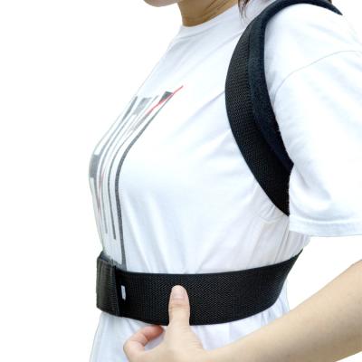 China Adjustable Elasticity Shoulder Brace Neoprene Posture Corrector Breathable Upper Back Support Belt for sale