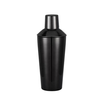 China Top Selling Cocktail Shaker Bar Tools 700Ml Stainless Steel Black Cocktail Kit Barware Cocktail Shakers for sale