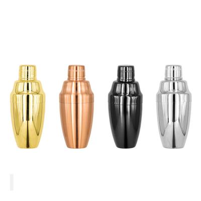 China Cocktail Shaker Set Customized Manufacture Laser Refund Mirror Tools Stainless Logo Surface Clubs Bartender Kit Cocktail Shaker for sale