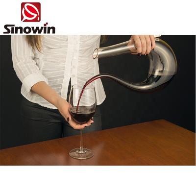 China Modern The New Popular Durable Wholesale Crystal Bottle Glass Whiskey Bottle Decanter for sale