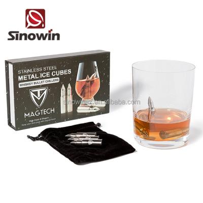 China Sustainable Hot Selling Promotional Premium Stainless Steel Whiskey Bullet for sale