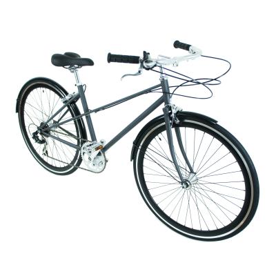 China High Quality Cromoly/hiten OEM/ODM 700C 7 Speed ​​Steel City Bicycle Lady Bike for sale