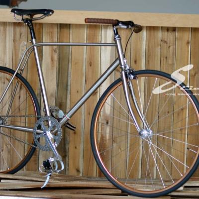 China 700C Molly Copper Rim Vintage Classic Fixed Gear Bicycle for sale