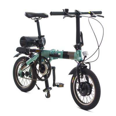 China Best Quality OEM/ODM 180W Aluminum Alloy Mini 14 Inch Tire Folding E-Bike/Electric Bicycle Ebike City for sale