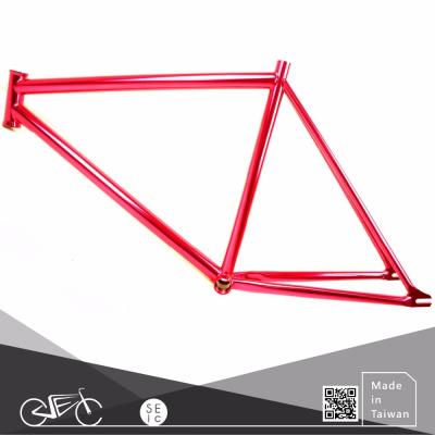 China BMX Taiwan fixed speed bike track bicycle chrome steel frame and fork for sale