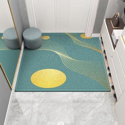 China Best Selling Washable Door Mat Colored Design, Door Mat Absorbs Colored Door Mat Upholster For Living Room for sale