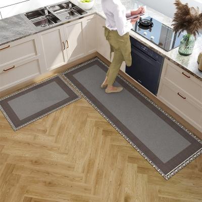 China 2022 Washable Ready To Ship High Quality 2 Piece Kitchen Anti-Slip Blankets And Mats For Home for sale