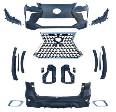 China Car part body bumper kit for new Fortuner 2016 2017 2018 2019 body kits for fortuner LX bumper tuning facelift for sale