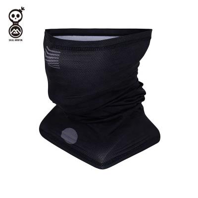 China Summer Unisex Polyester Black Sublimation Neck Recycling Seamless UV Cooling Custom Cuff for sale