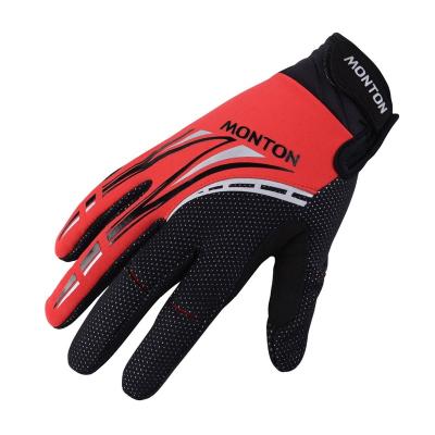 China Biogel padding on palm with Traction System Monton Clearance Winter Sports Cycling Gloves for sale