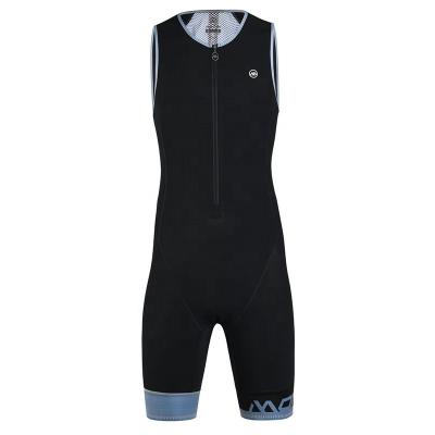 China Custom Monton Triathlon Suit Antibacterial Tri Mens Sleeveless Apparel for sale