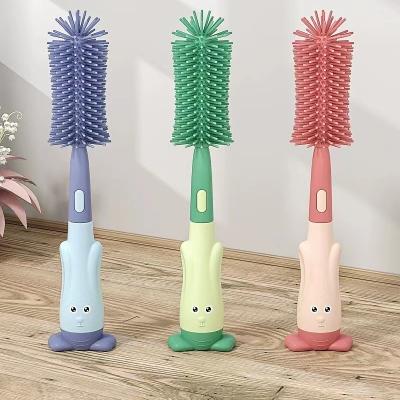 Chine Brosses à bouteilles en silicone durables outils de nettoyage en silicone résistant à la chaleur à vendre