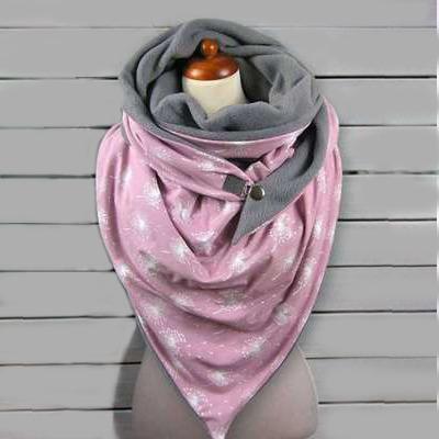 China As Shown New Style Rose Velvet Ladies Casual Warm Winter Fashion Women Scarf Women Shawls for sale