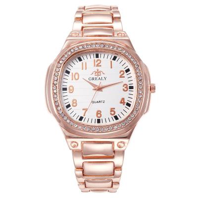 China Luxury Casual Watch Relojes Mujer Quartz Watch Stainless Steel Exquisite Rhinestone Women's Alarm Watches 2019 New Arrivals for sale