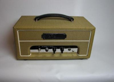 Chine Tête faite main d'amplificateur de guitare de tweed de champion du style 5F2A, 5W avec le volume et guitare ampère de tube de Tone Control Classic A à vendre