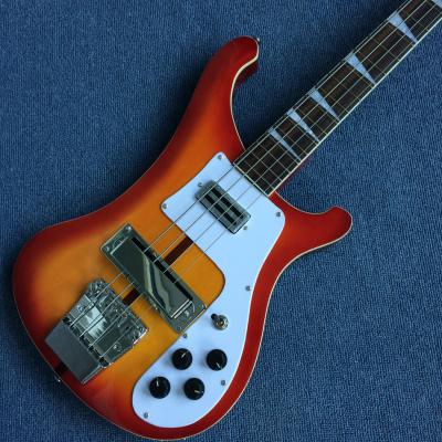 China Top quality Rick 4003 model Ricken 4 strings Electric Bass guitar in Purple color, Chrome hardware for sale