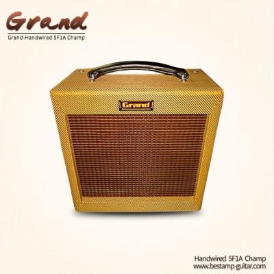 Chine Classique de champion du style 5F2A un amplificateur fait main de guitare de tweed 5W combiné avec le haut-parleur du contrôle 1*10 de volume et de ton à vendre