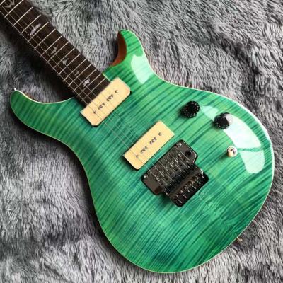 China Custom Flamed Maple Top Electric Guitar for sale