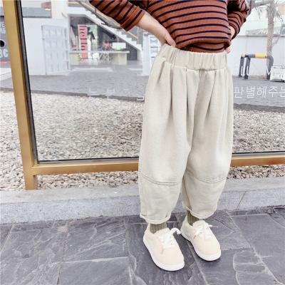 China Color Fade Proof Hot Sell Fashion Children's Trousers Cotton Boy Girl's Boy's Trousers Casual Harem Pants for sale