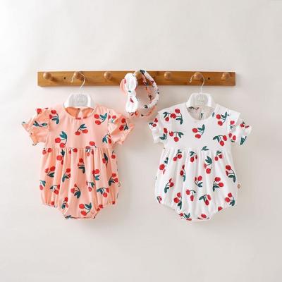 China 2022 Popular Baby Overalls Spring Autumn Princess Toddler One-Piece Clothes Newborn Baby Cotton Romper for sale