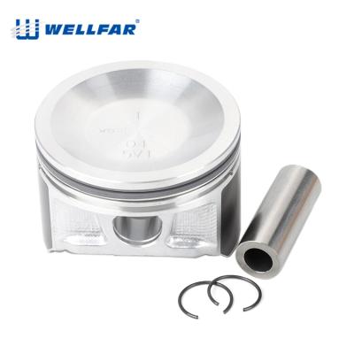 China Wellfar standard vehicle piston z24 anillos ring pistones for nissan 89mm piston 89mm for sale