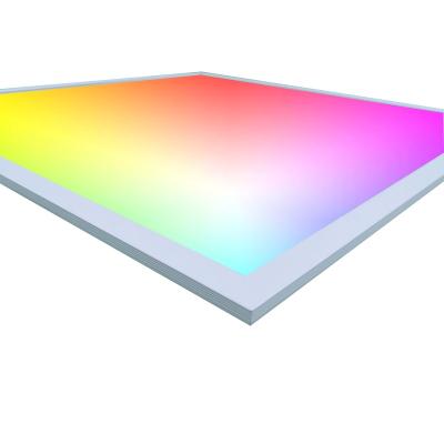 China Widely Used Modern Special Design Smart Led Aluminum RGB Flat Panel Light Panel Light for sale