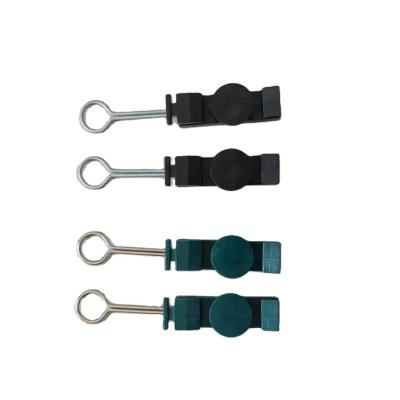 China Stable S Type Fiber Suspension Clamp for Fiber Optic Cable in Outdoor Environment for sale