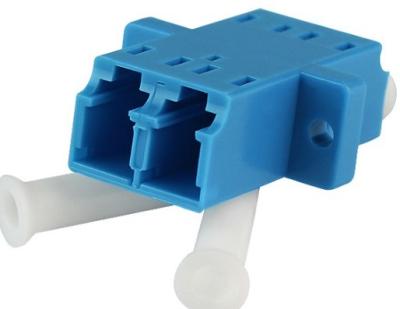 China Multimode LC/UPC to LC/UPC Singlemode Fiber Optic Adapter Coupler with Low IL 0.3db for sale