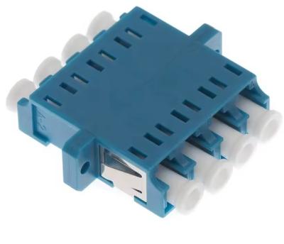 China SM MM 4 Port LC APC/UPC 4 Duplex Fiber Optical Adapter for Fiber Signal Transmission for sale