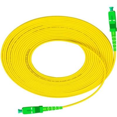 China Fiber Optic Jumper G657a2 Single Mode Patch Cord with SC FC ST LC UPC Connector Type for sale