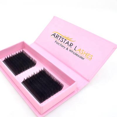 China Profession 2022 Artstar Russian volume eyelash extension lash extension lash thick private label trays for sale