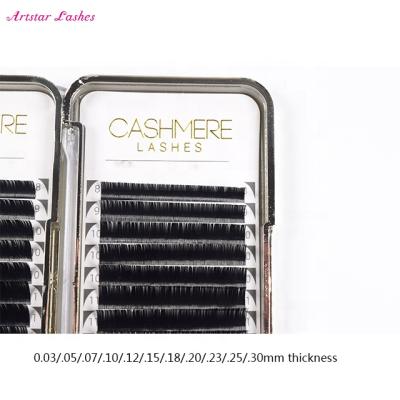 China Factory Supply Lowest Price Natural Long Eyelash Extension High Quality Manufacturer Supply With Private Label False Eyelash Packing Box for sale