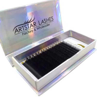 China Long Newest Natural Wick Laser Natural Looking Eyelash, Fashion Laser Eyelash Extension With Luxury Private Label for sale