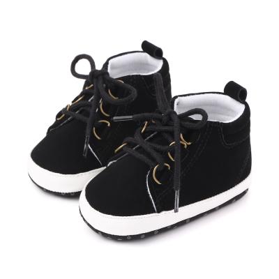 China Wholesale Baby Shoes Sports PU Leather Shoes Anti-odor Baby Online Lace-Up Shoes Unisex for sale