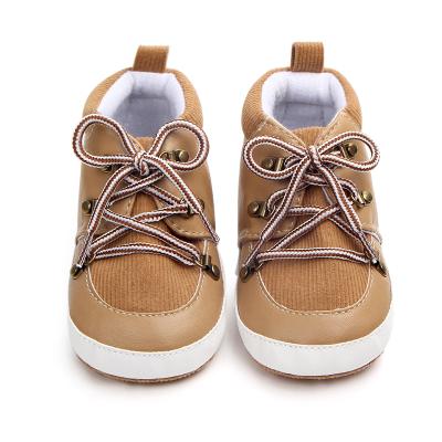 China Wholesale Baby Shoes Corduroy Material Shoes High Quality Slip On Baby Boy First Walking Shoes for sale