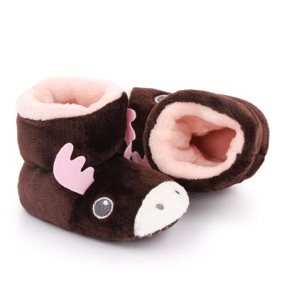 China Warm Sole Soft Sole Casual Girl Boy Shoes Anti-Smell Winter Baby Toddler Walking Shoes for sale