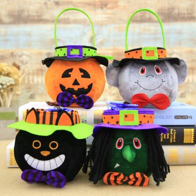 China Artificial Candy Bag Kids Halloween Cartoon Handmade Gifts Bag For Kids for sale