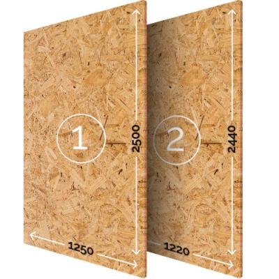 Chine industrial waterproof osb 3 for construction, construction osb board, roof osb à vendre