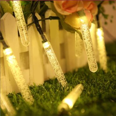 China LANDSCAPE New LED Outdoor Solar Bubble Stick String Lights From Amazon for sale