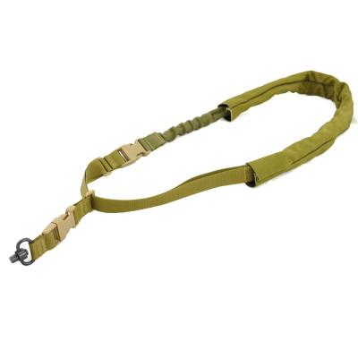 China One Point Gun Sling Military Tactical QD 1 Point Sling With Quick Release Push Button QD Sling Swivel for sale