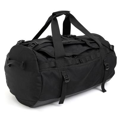 China 75L 100L Large Capacity PVC Duffel Bag Custom Nylon Camping Backpack Anti-theft Gym Backpack Outdoor Sport for sale