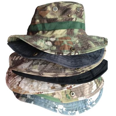 China Breathable Comfort BONNIE Hat Sniper Hidden Jungle Foldable Camouflage Sports Ripstop Combat Wide Brim Bucket Hat Camping Increasing Main Use for sale