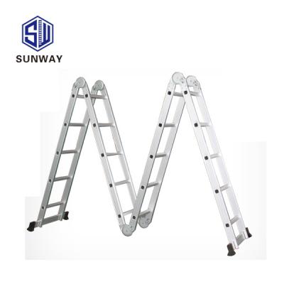 China High Quality Universal Aluminum Folding Ladders Custom Field Folding Hinge Ladder for sale